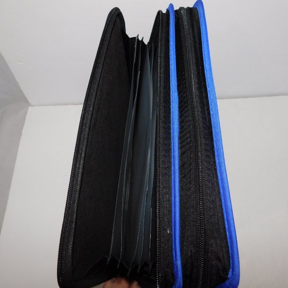 Mead Five Star 2" Multi Access File Binder Blue White Black New with Tag - Picture 8 of 8